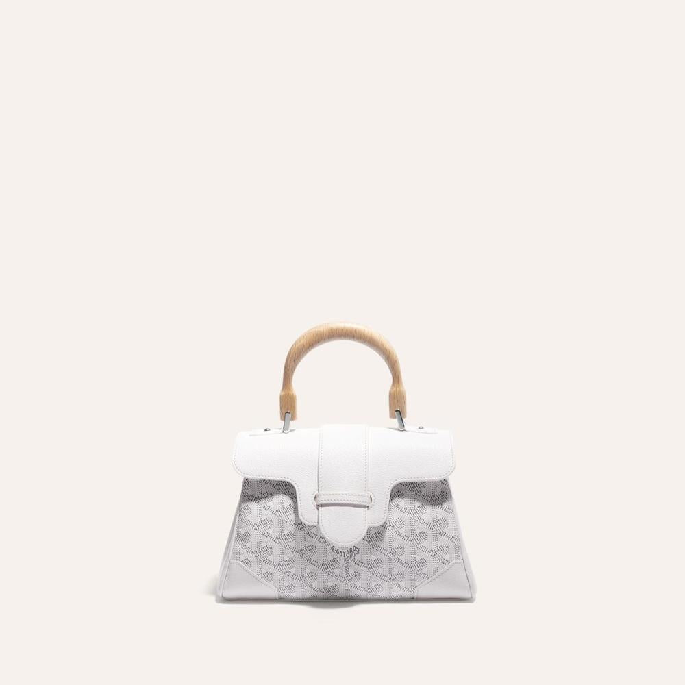 GOYARD Women Soft Saigon Bag Mini White SAIGONMINTY50CL50P