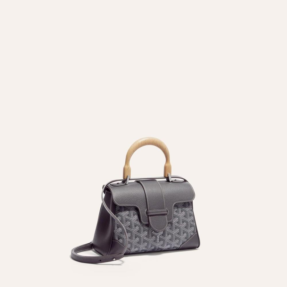 GOYARD Women Soft Saigon Bag Mini Grey SAIGONMINTY51CL51P