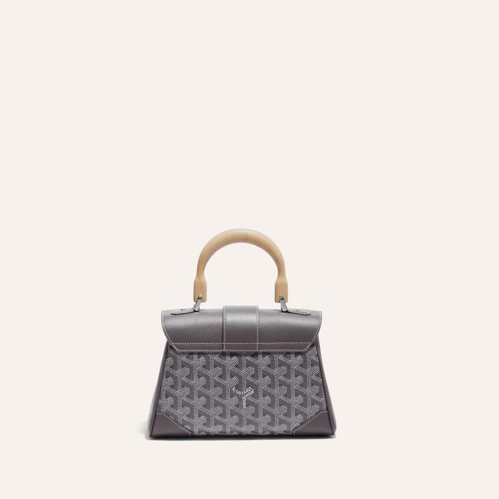 حقيبة GOYARD النسائية الناعمة Saigon صغيرة باللون الرمادي SAIGONMINTY51CL51P