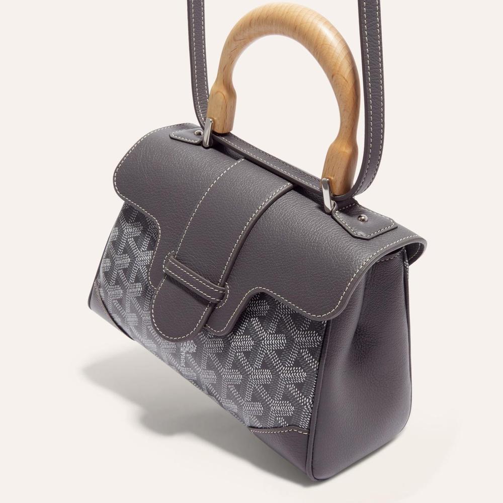 GOYARD Women Soft Saigon Bag Mini Grey SAIGONMINTY51CL51P