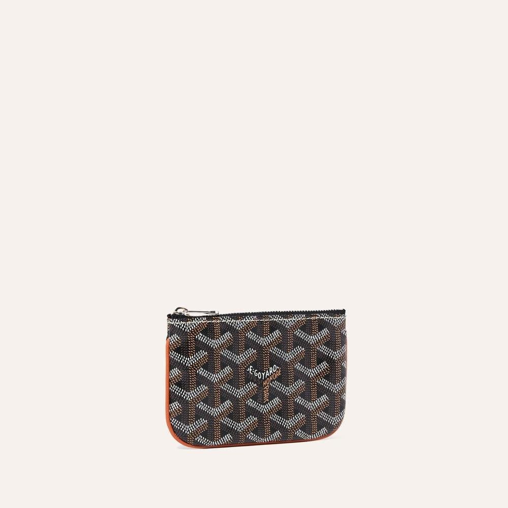 GOYARD Women Senat Nano Pouch Black tan SENAPCNANTY01CL03P