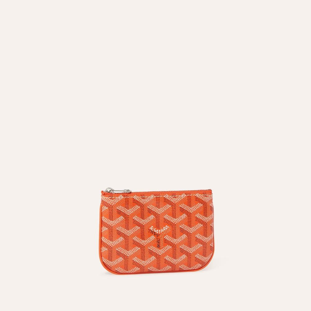 GOYARD Women Senat Nano Pouch Orange SENAPCNANTY07CL07P