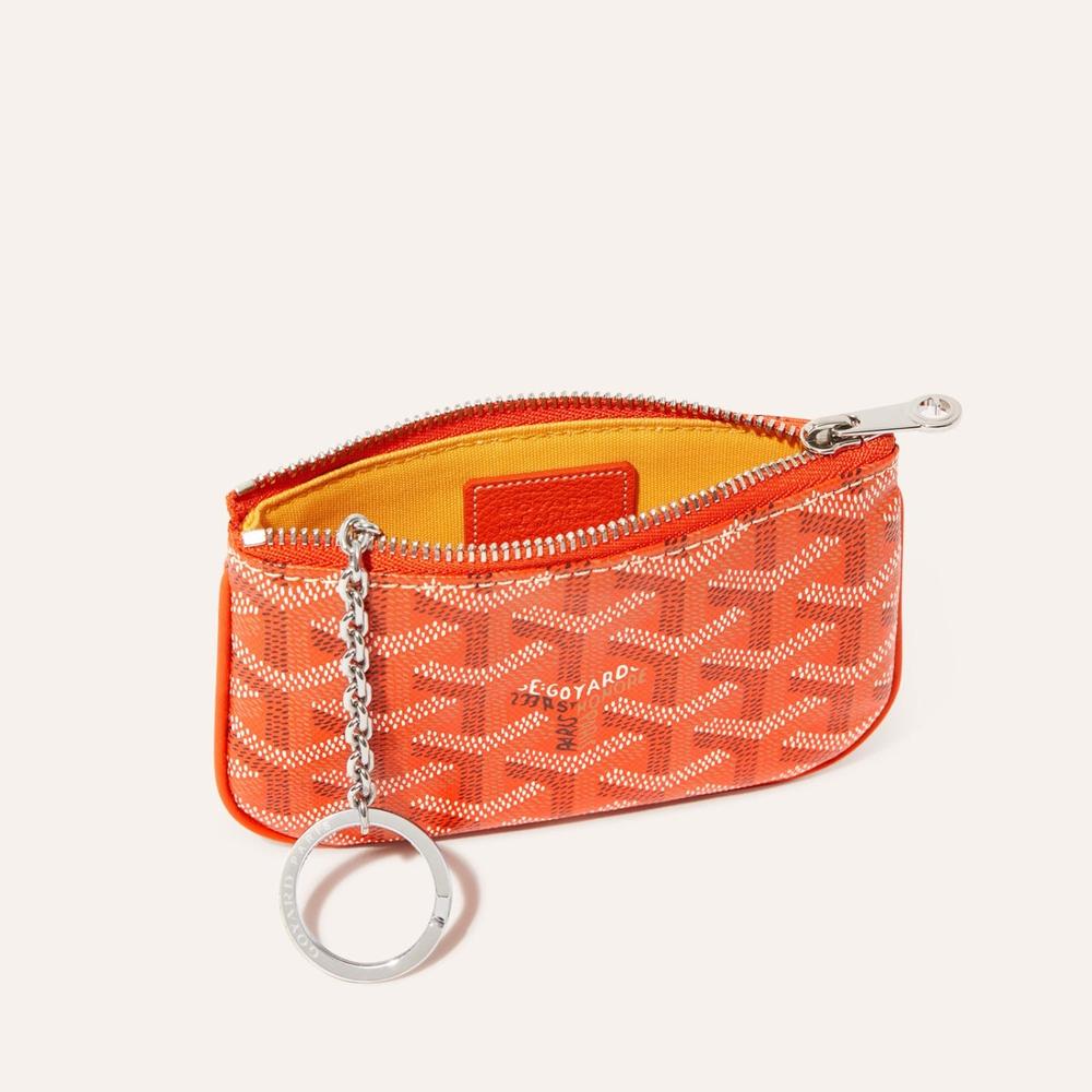 GOYARD Women Senat Nano Pouch Orange SENAPCNANTY07CL07P