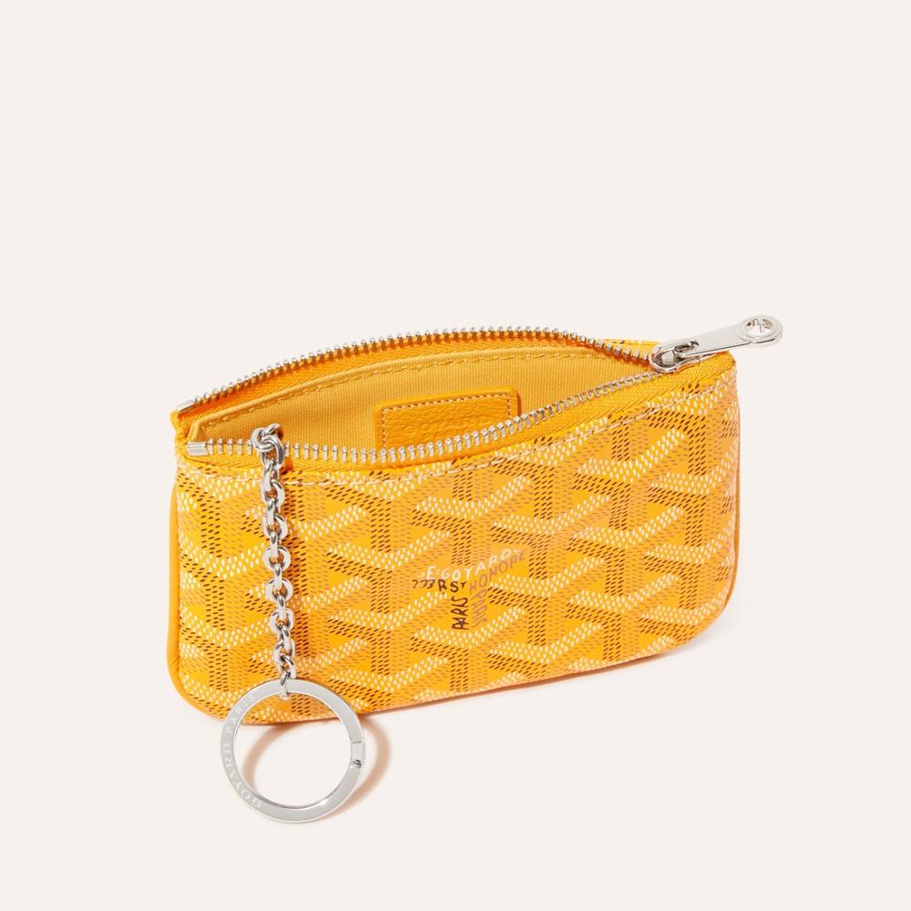 GOYARD Women Senat Nano Pouch Yellow SENAPCNANTY08CL08P