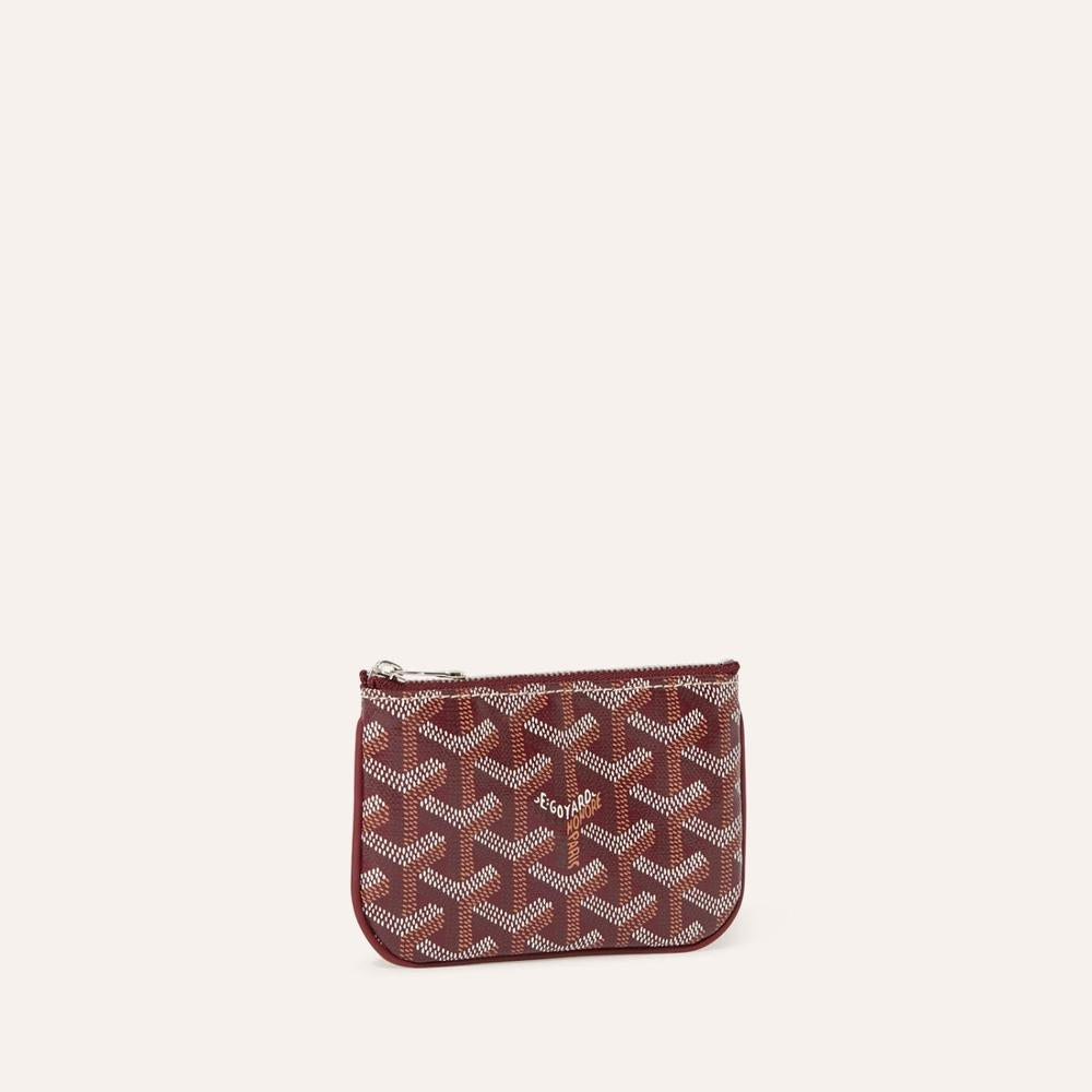 حقيبة GOYARD النسائية Senat Nano Pouch باللون العنابي SENAPCNANTY33CL33P