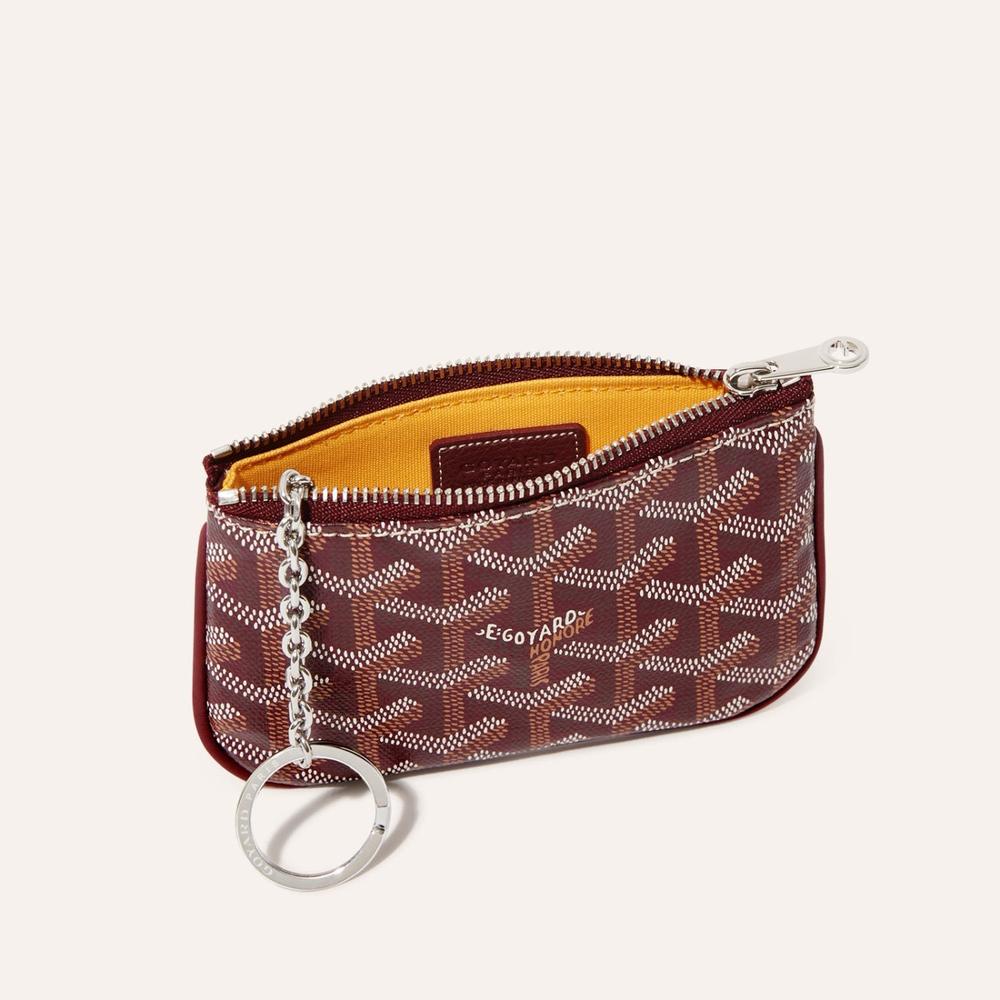 حقيبة GOYARD النسائية Senat Nano Pouch باللون العنابي SENAPCNANTY33CL33P