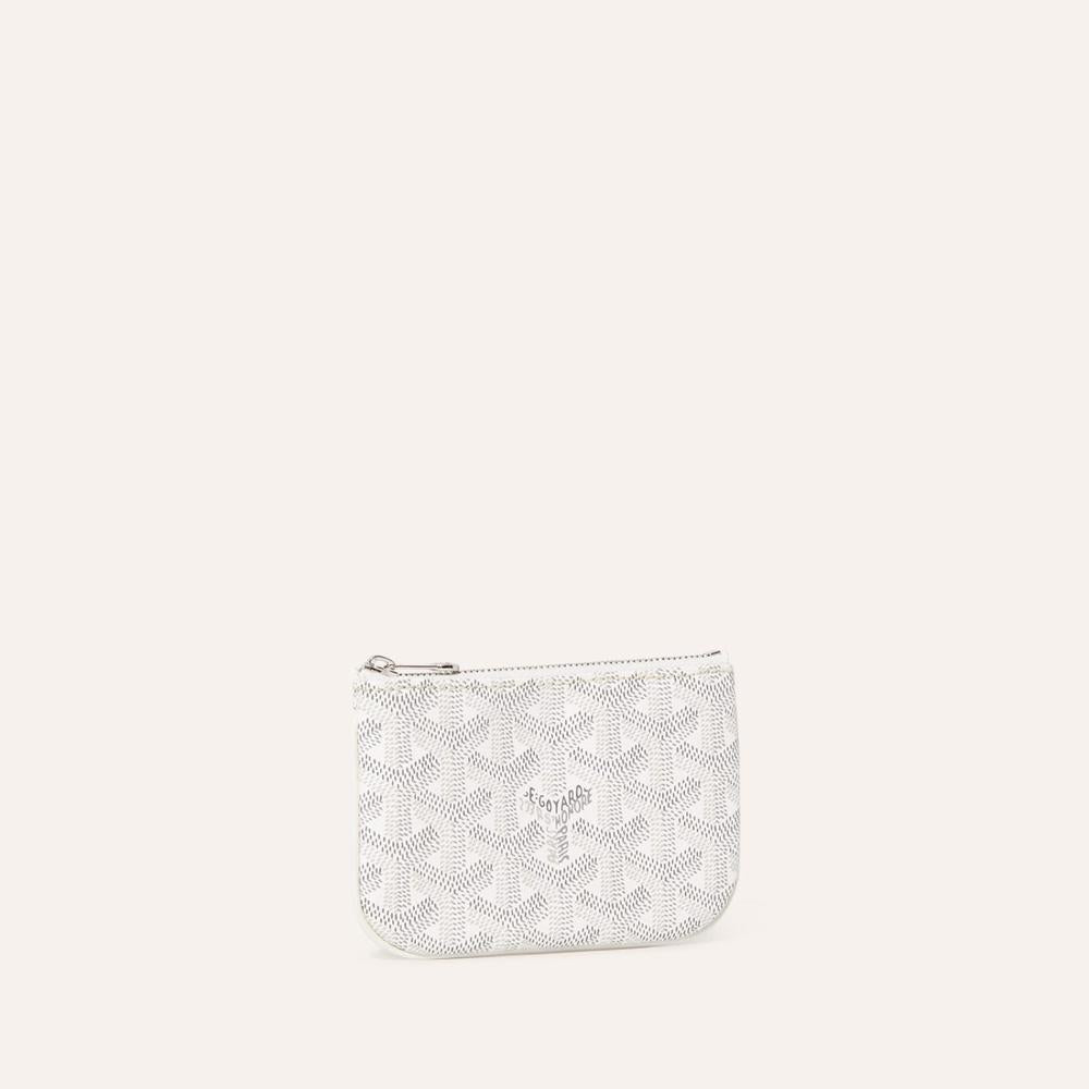 GOYARD Women Senat Nano Pouch White SENAPCNANTY50CL50P