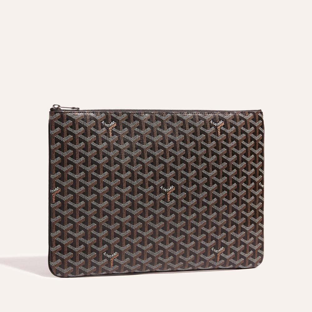 GOYARD Men Sena Clutch MGM Black SENAT2MGMTY01CL01P