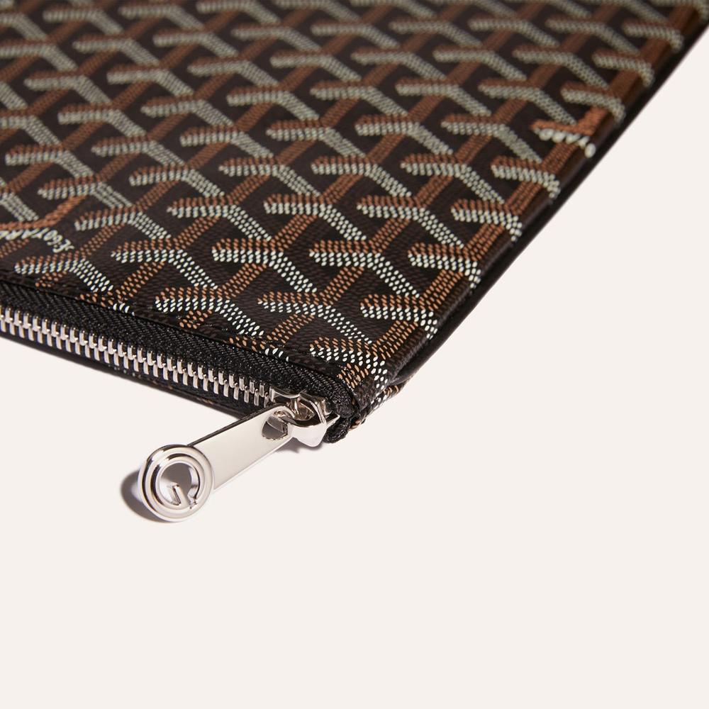 GOYARD Men Sena Clutch MGM Black SENAT2MGMTY01CL01P