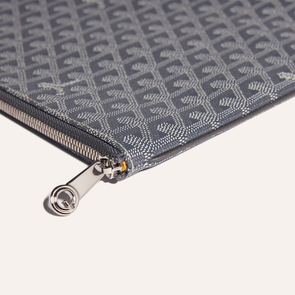 GOYARD Men Sena Clutch MGM GREY SENAT2MGMTY51CL51P