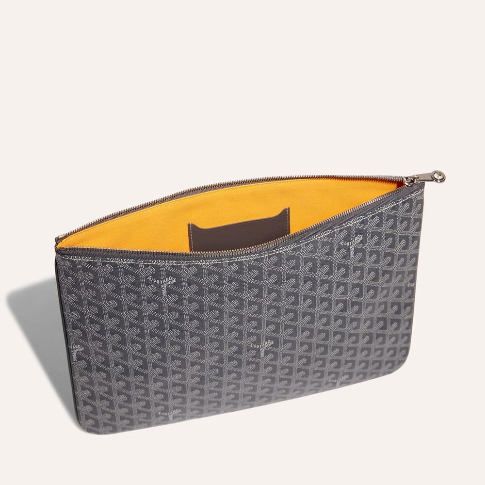 GOYARD Men Sena Clutch MGM GREY SENAT2MGMTY51CL51P