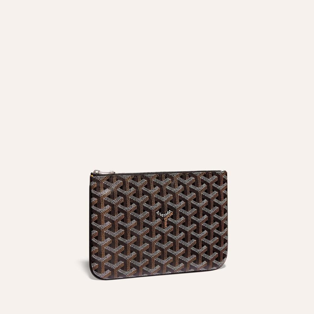 GOYARD Men Sena Clutch PM Black SENAT2PMLTY01CL01P