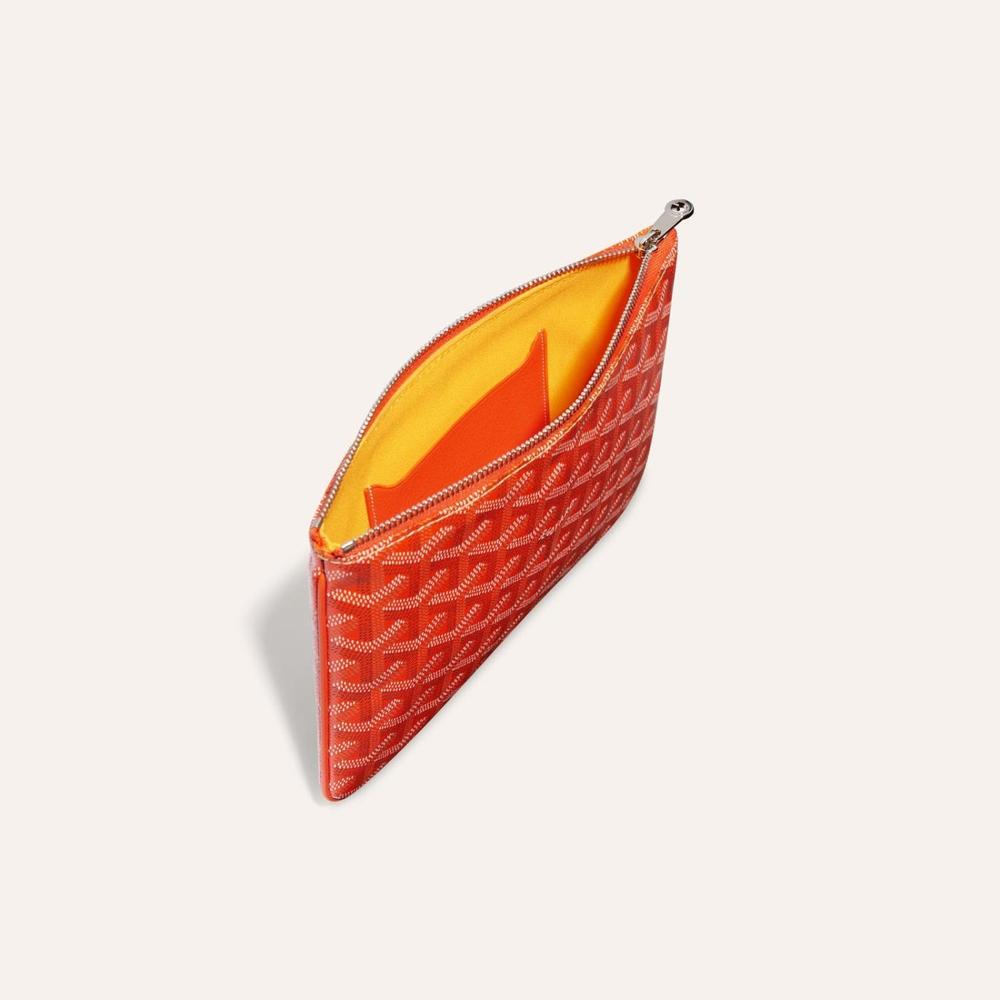 GOYARD Men Sena Clutch PM Orange SENAT2PMLTY07CL07P