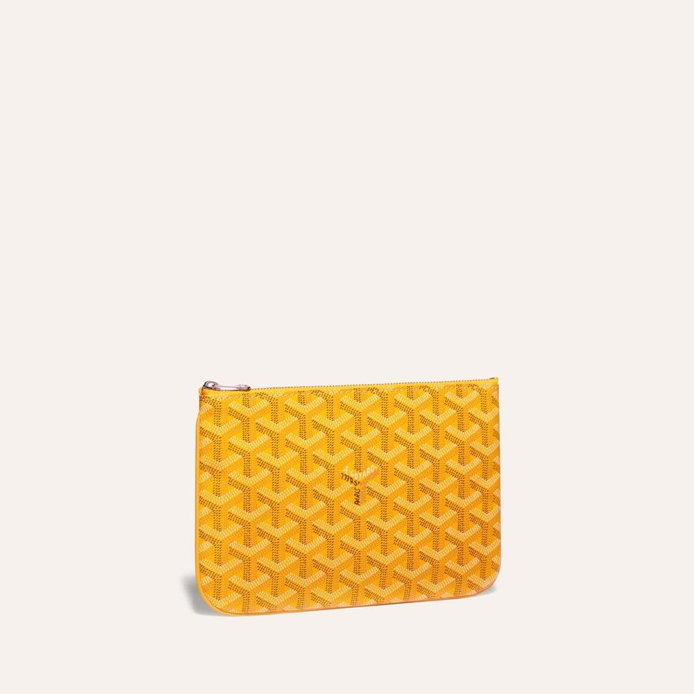 GOYARD Men Sena Clutch PM Yellow SENAT2PMLTY08CL08P