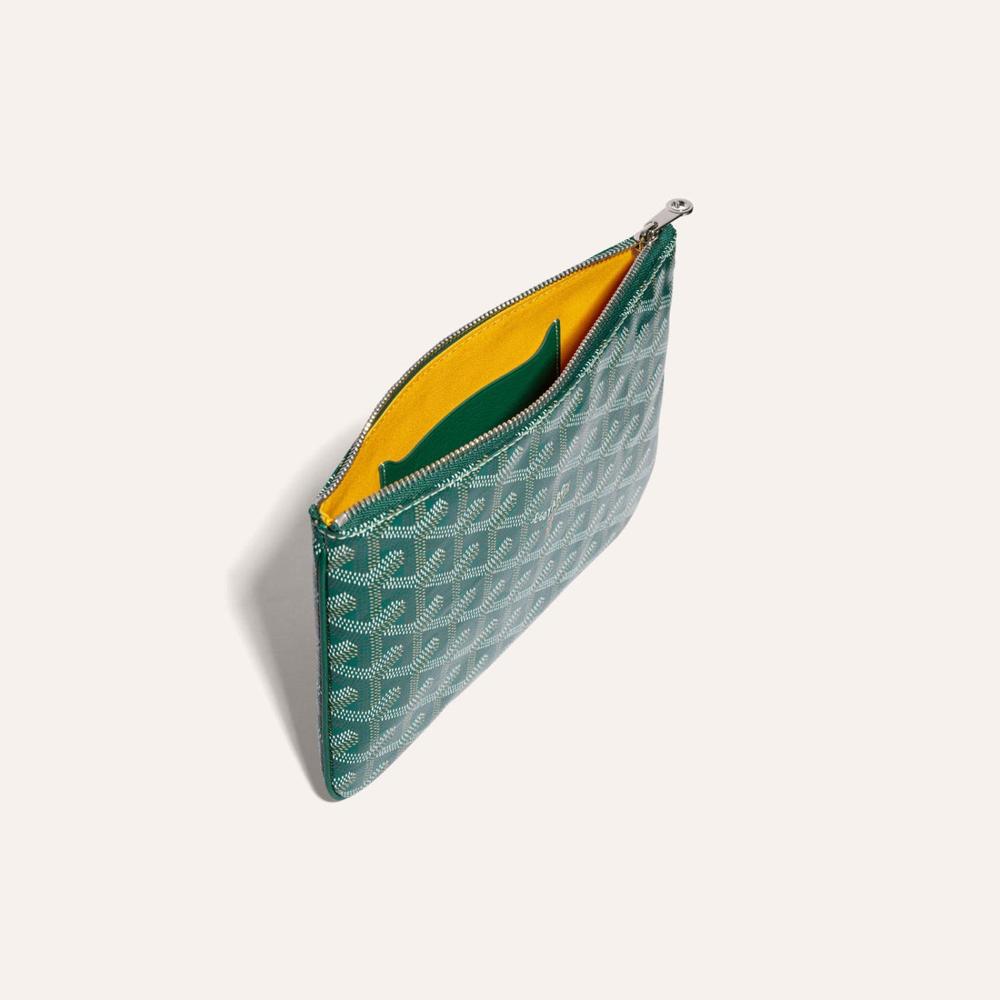 GOYARD Men Sena Clutch PM Green SENAT2PMLTY09CL09P