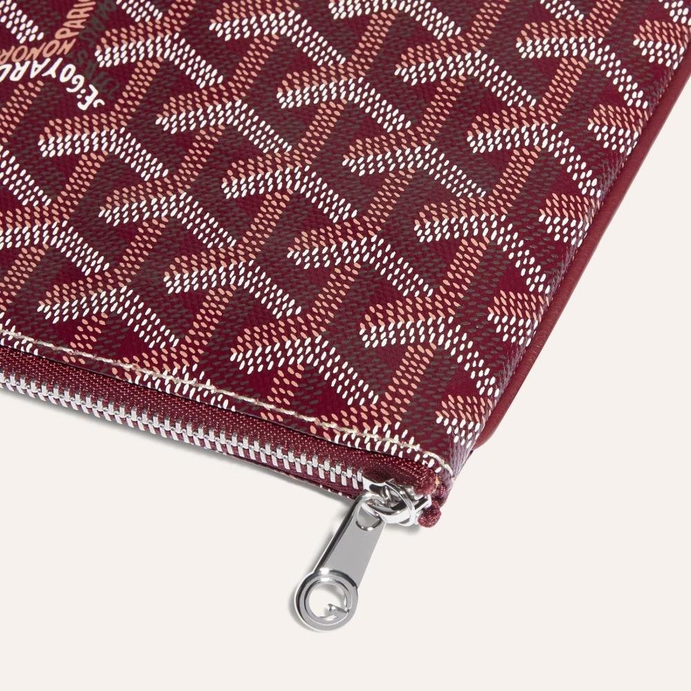 GOYARD Men Sena Clutch PM Burgundy SENAT2PMLTY33CL33P