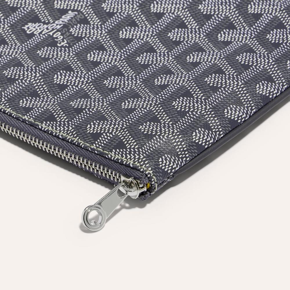 GOYARD Men Sena Clutch PM Grey SENAT2PMLTY51CL51P