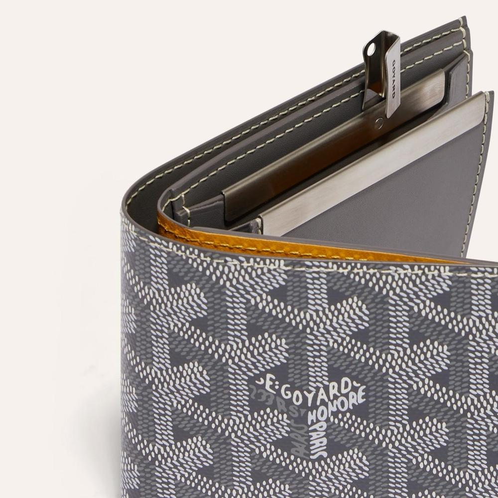 GOYARD Men Saint-Florentin wallet GREY STFLO2PMLTY51CL51P