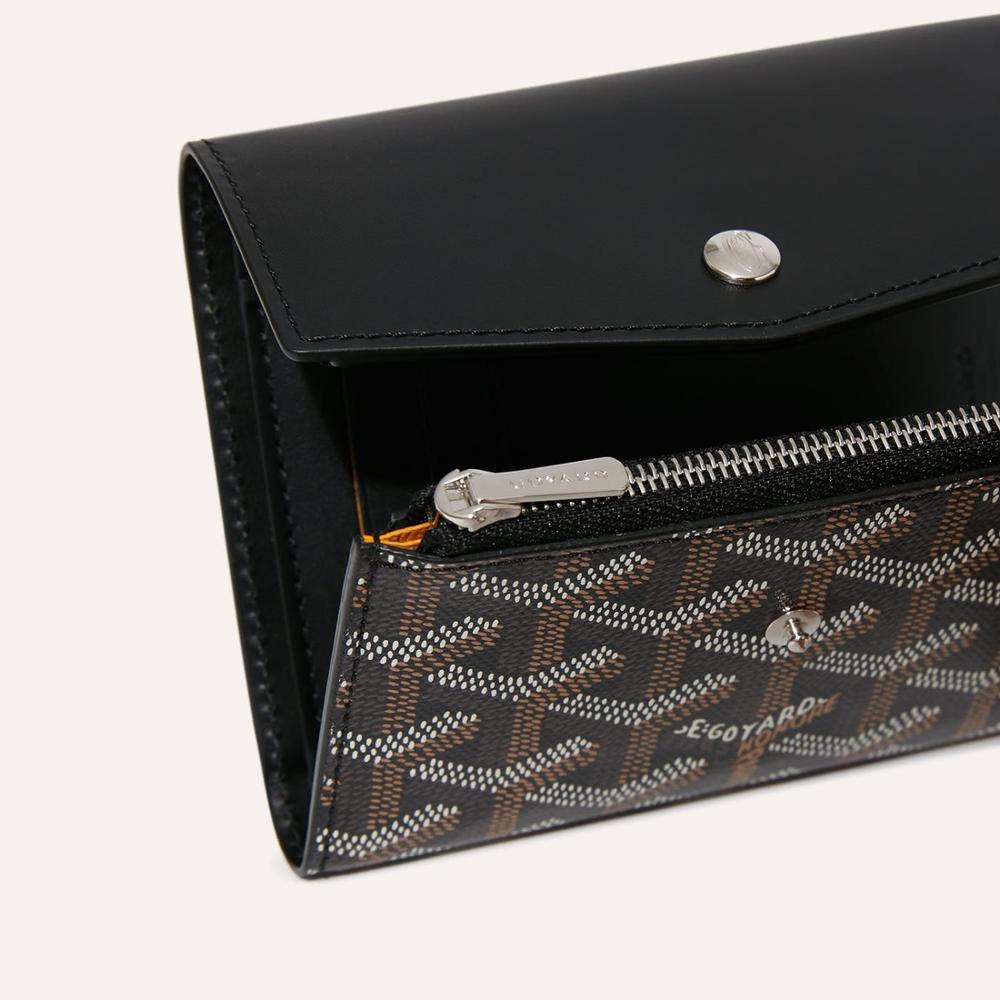 GOYARD Women Saint Gabriel Wallet Black STGABRPMLTY01CL01P