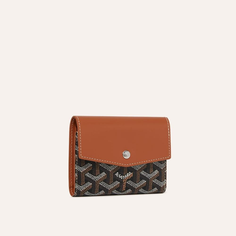 GOYARD Women Saint Gabriel Wallet Black tan STGABRPMLTY01CL03P