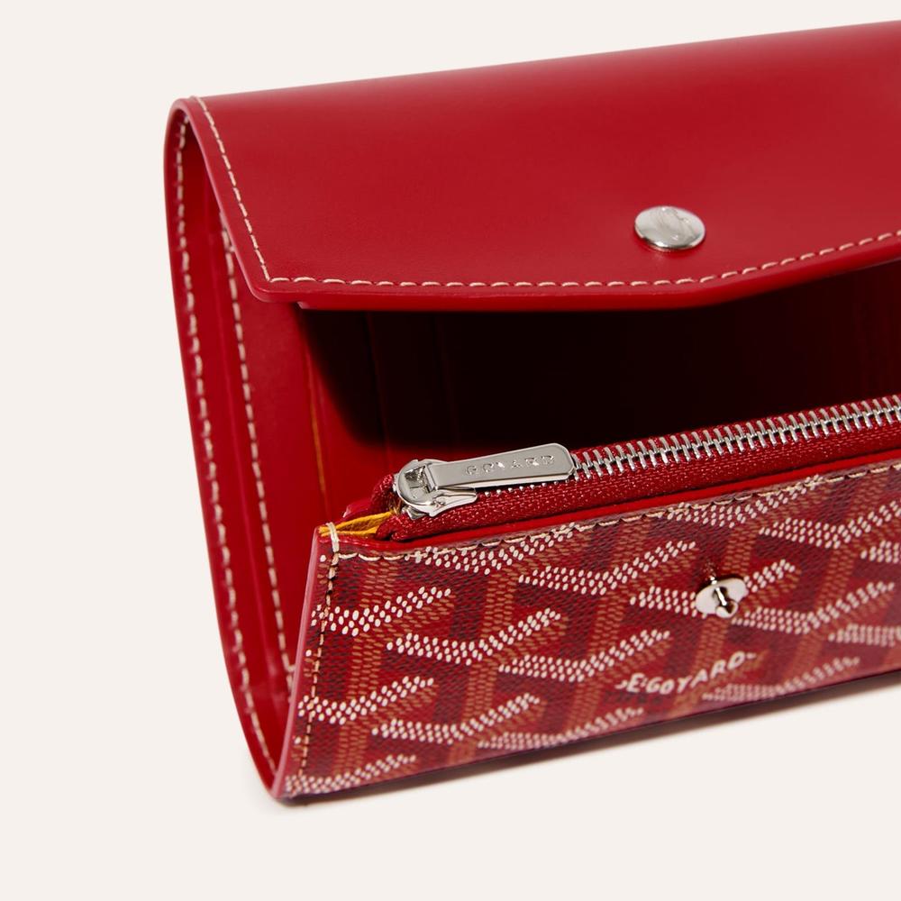 GOYARD Women Saint Gabriel Wallet Red STGABRPMLTY02CL02P