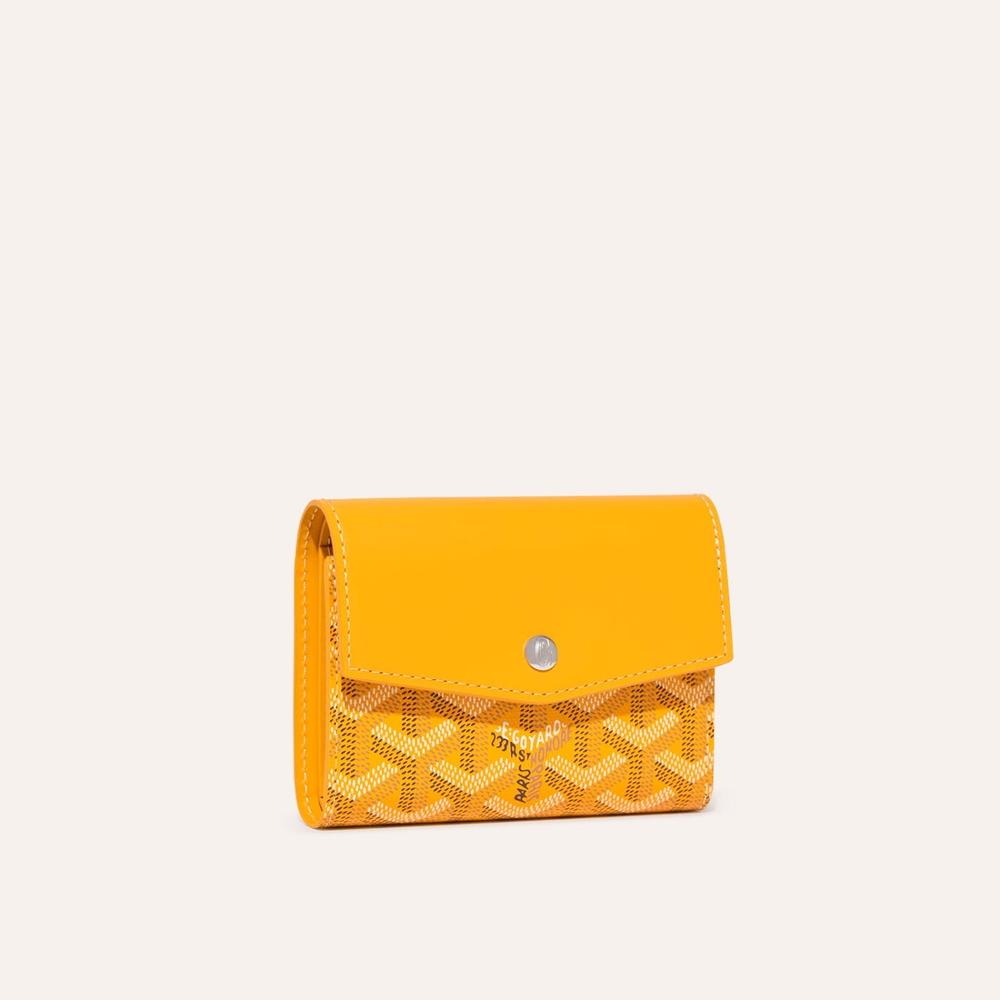 GOYARD Women Saint Gabriel Wallet Yellow STGABRPMLTY08CL08P