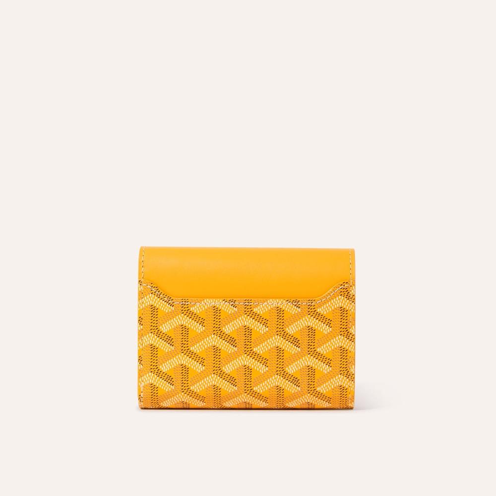 GOYARD Women Saint Gabriel Wallet Yellow STGABRPMLTY08CL08P