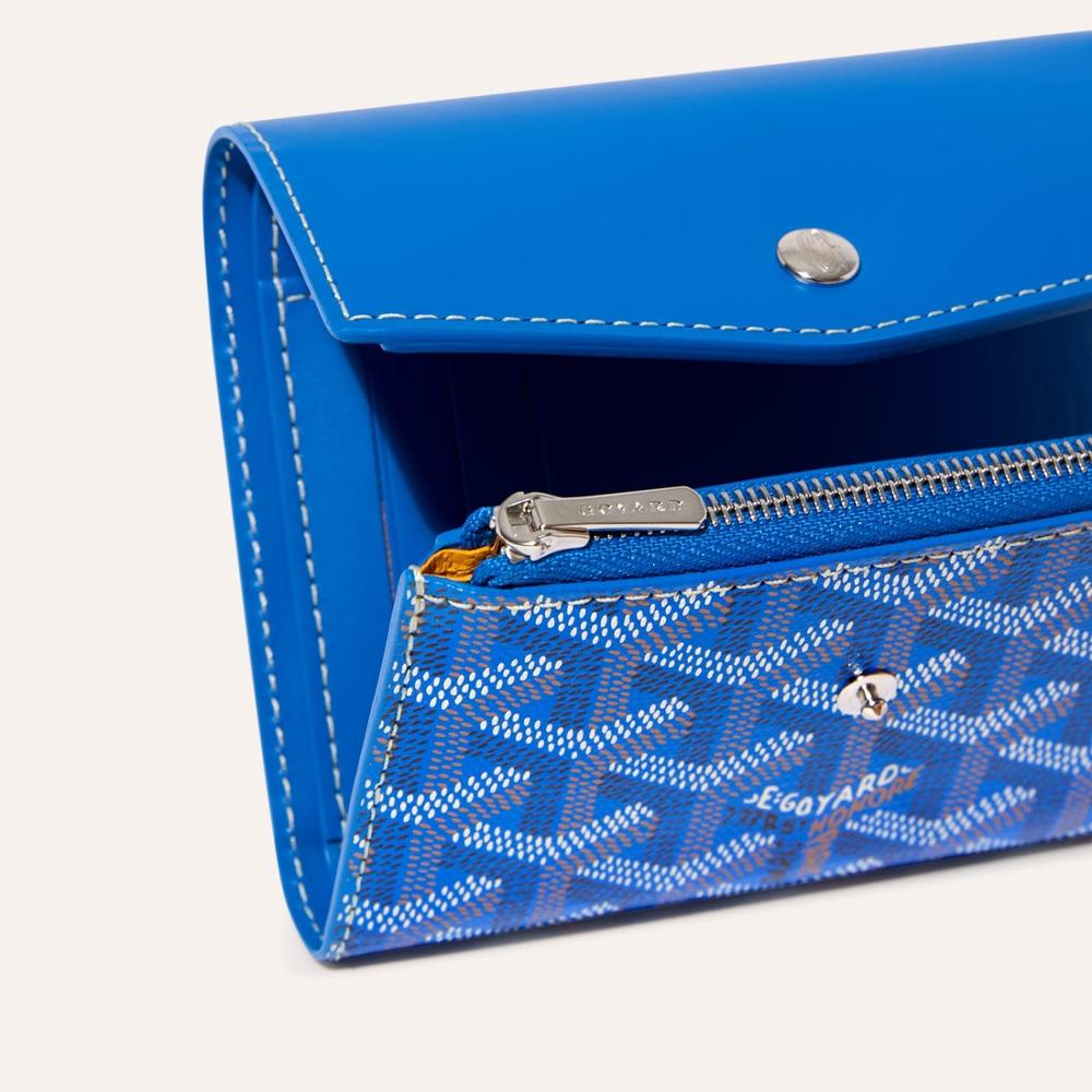 GOYARD Women Saint Gabriel Wallet Sky blue STGABRPMLTY10CL10P