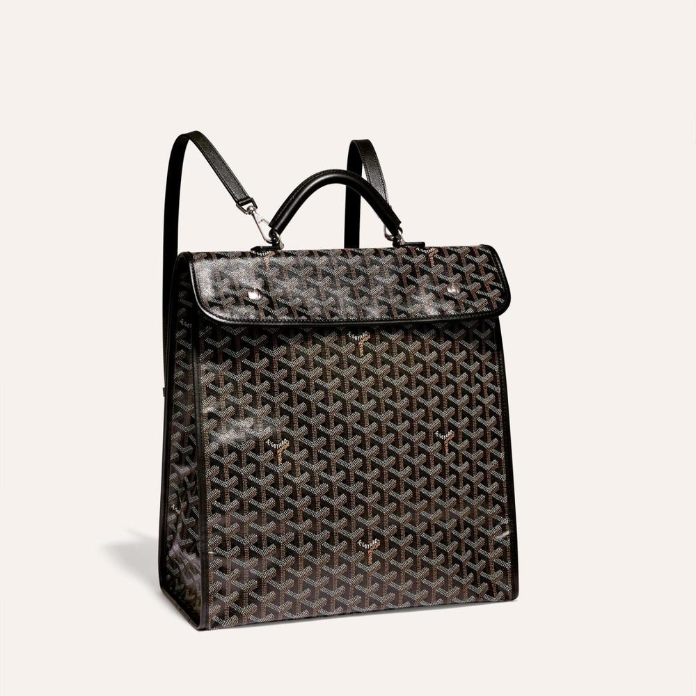 GOYARD Men Saint-Leger Backpack Black STLEGEMMLTY01CG01P