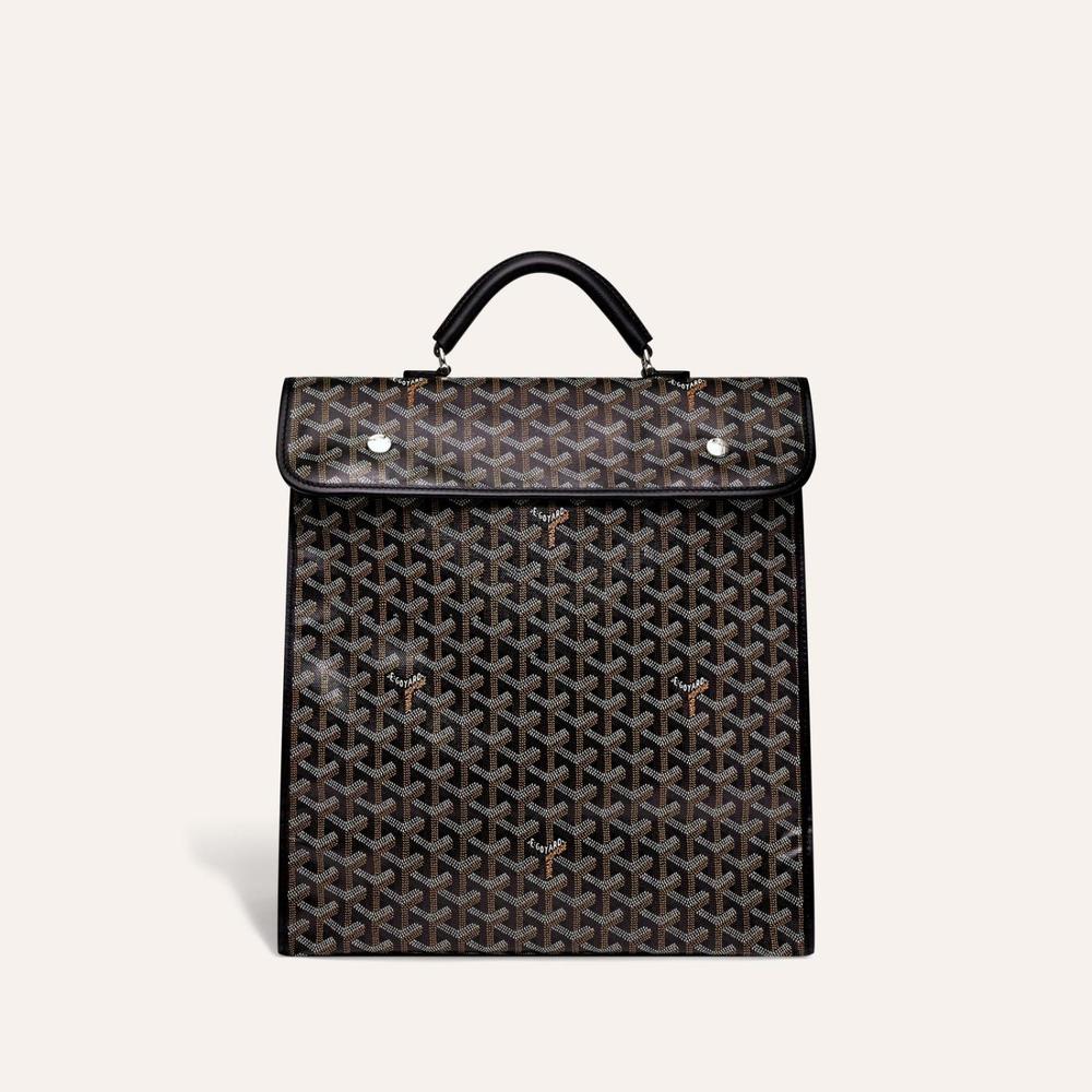 GOYARD Men Saint-Leger Backpack Black STLEGEMMLTY01CG01P