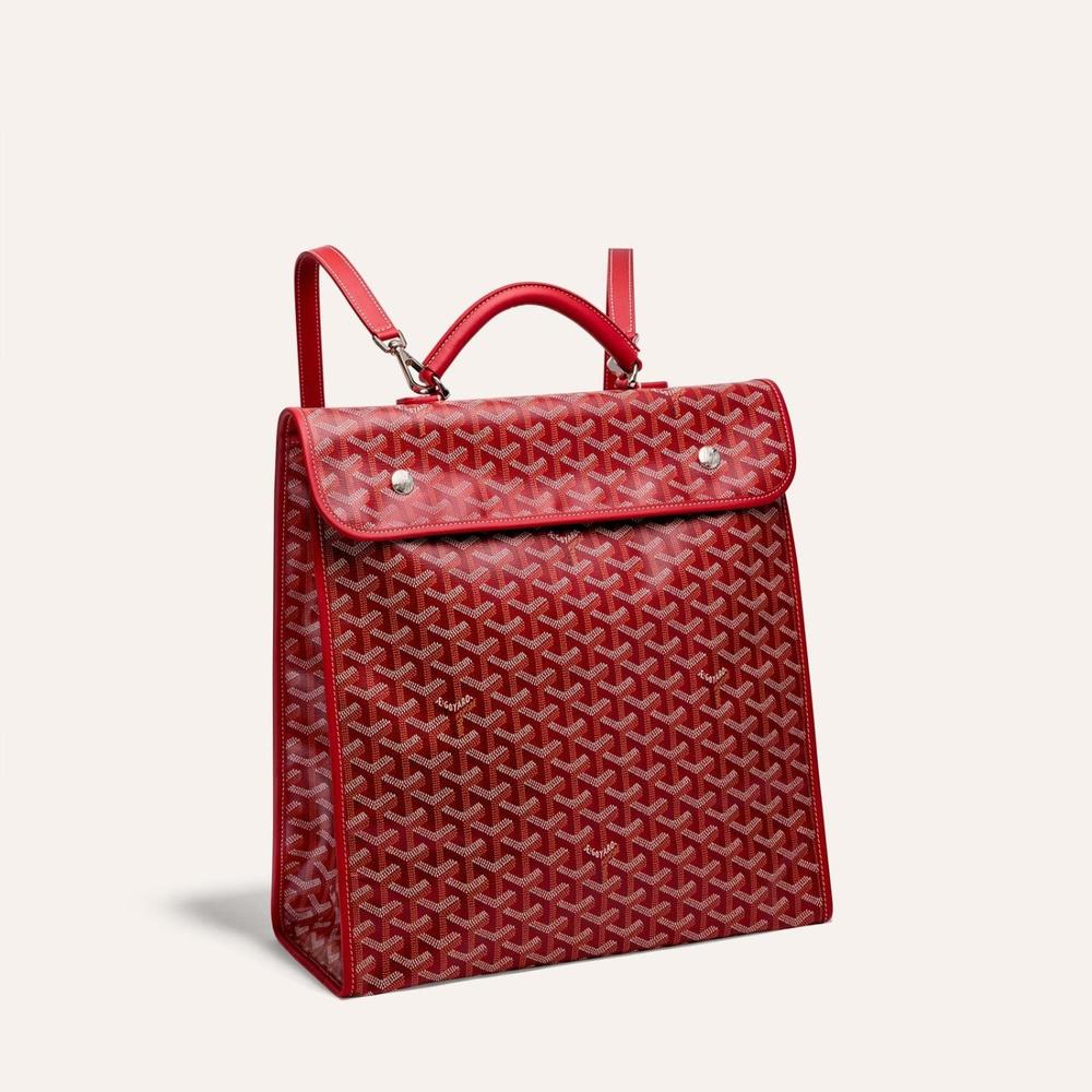 GOYARD Men Saint-Leger Backpack Red STLEGEMMLTY02CG02P