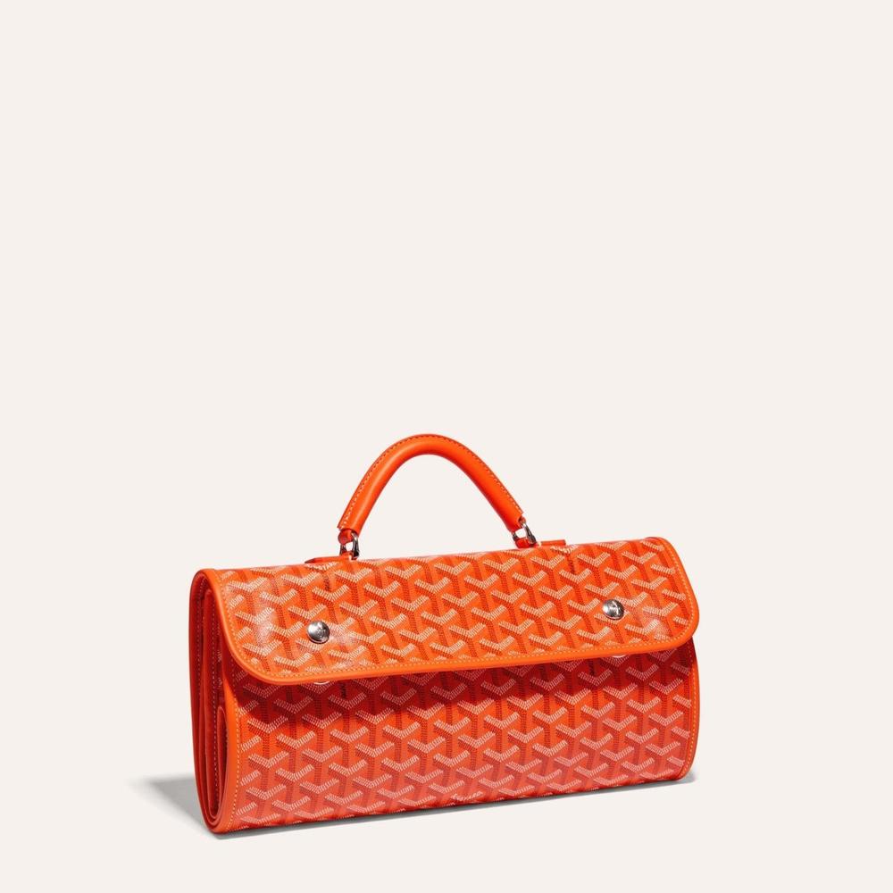 GOYARD Men Saint-Leger Backpack Orange STLEGEMMLTY07CG07P