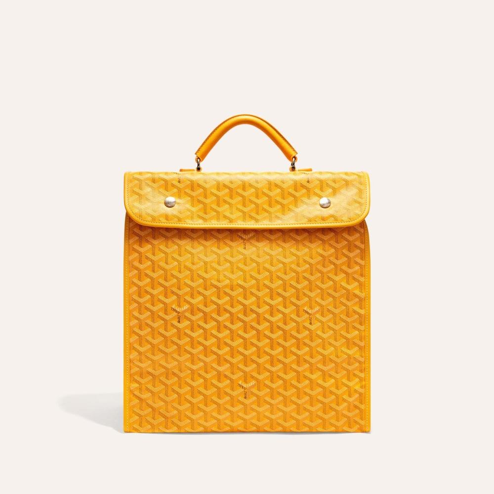 GOYARD Men Saint-Leger Backpack Yellow STLEGEMMLTY08CG08P