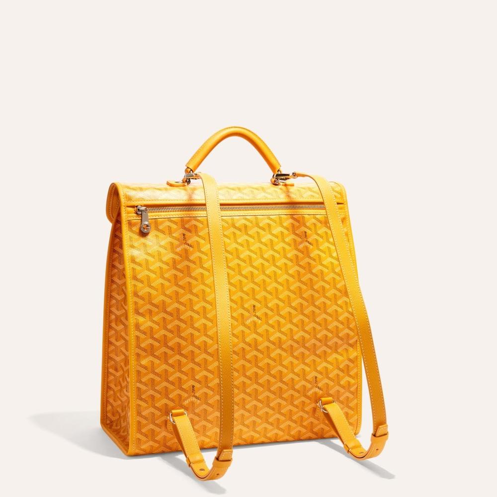 GOYARD Men Saint-Leger Backpack Yellow STLEGEMMLTY08CG08P