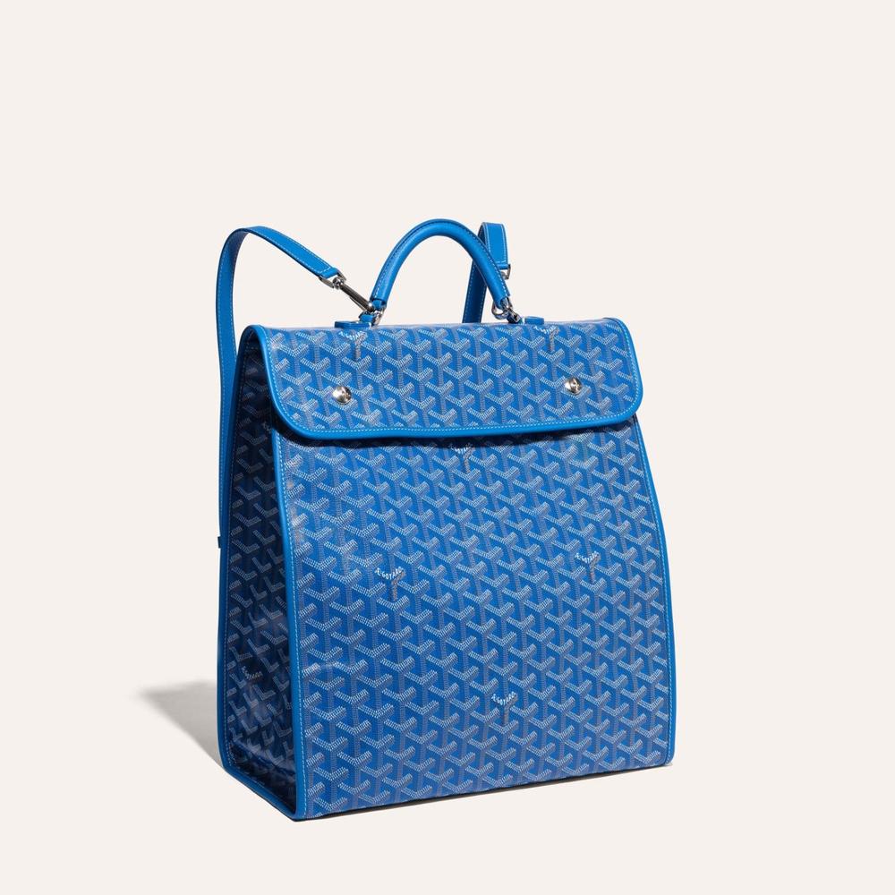 GOYARD Men Saint-Leger Backpack Sky blue STLEGEMMLTY10CG10P