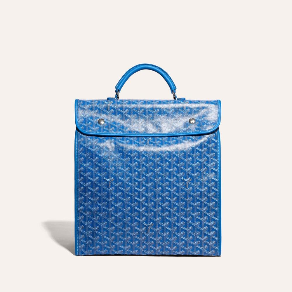 GOYARD Men Saint-Leger Backpack Sky blue STLEGEMMLTY10CG10P