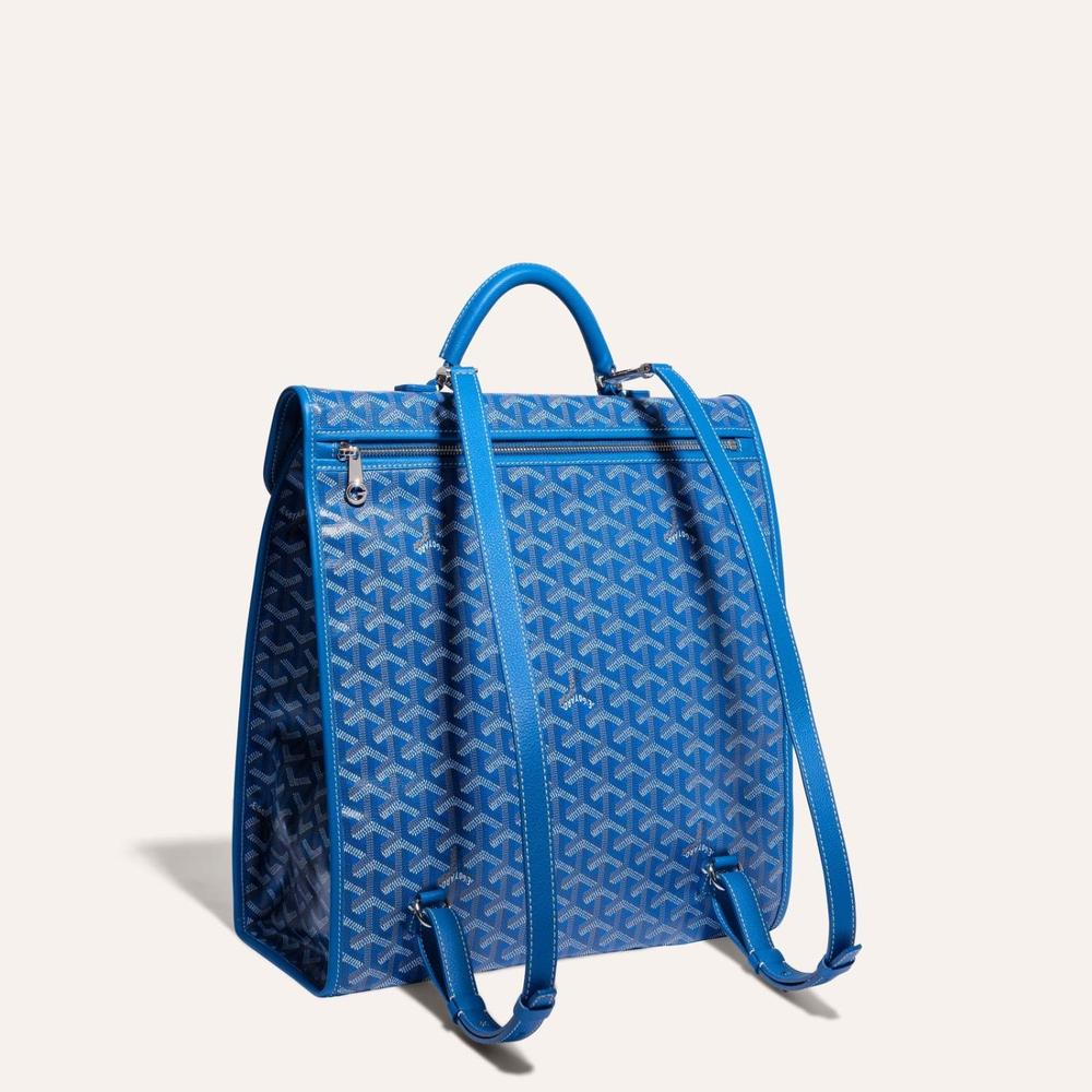 GOYARD Men Saint-Leger Backpack Sky blue STLEGEMMLTY10CG10P