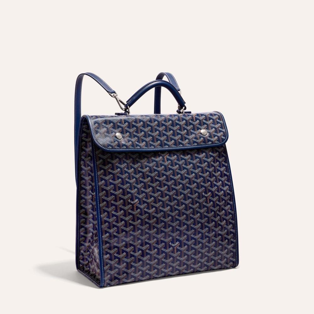 GOYARD Men Saint-Leger Backpack Navy STLEGEMMLTY12CG12P