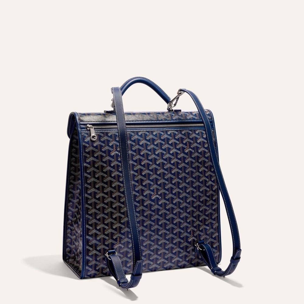 GOYARD Men Saint-Leger Backpack Navy STLEGEMMLTY12CG12P