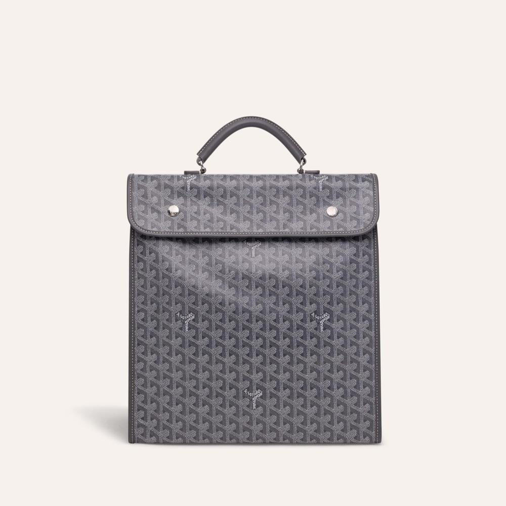 GOYARD Men Saint-Leger Backpack Grey STLEGEMMLTY51CG51P