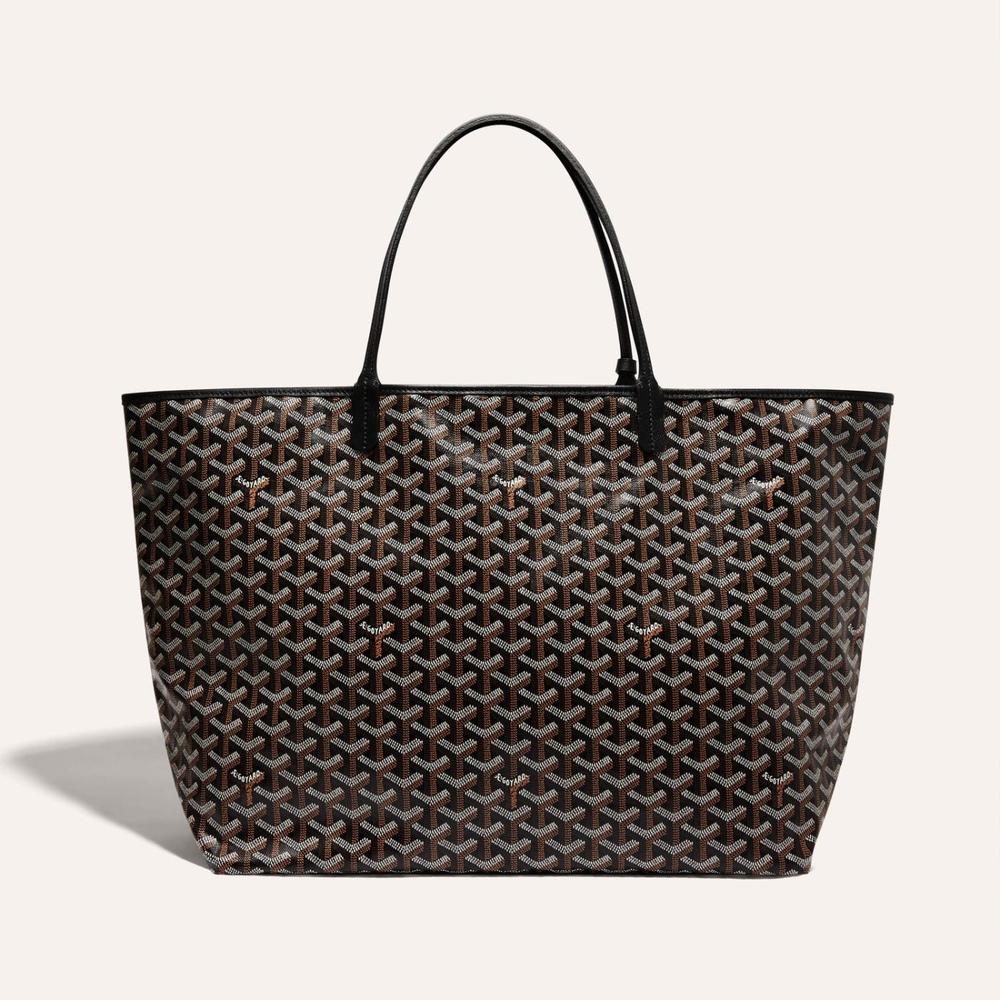 GOYARD Women Saint Louis Bag GM Black STLOUIGMLTY01CL01P