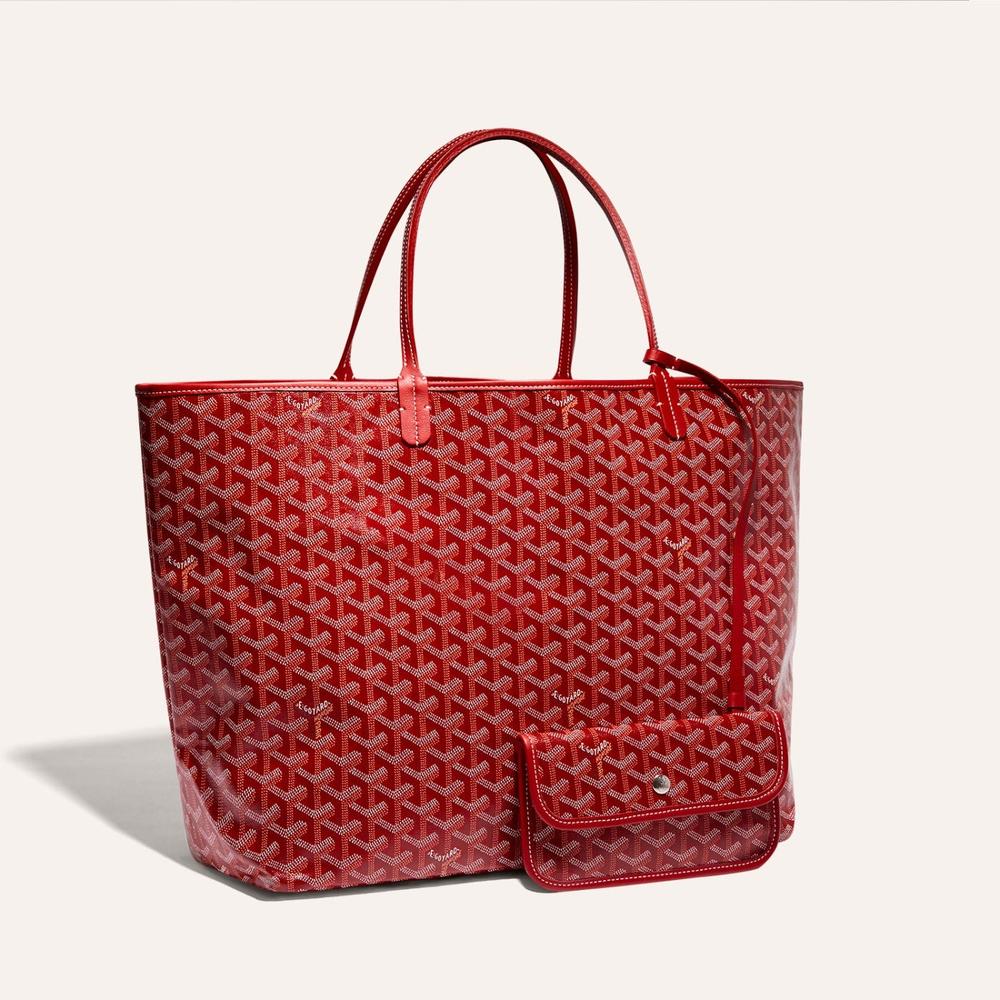 GOYARD Women Saint Louis Bag GM Red STLOUIGMLTY02CL02P