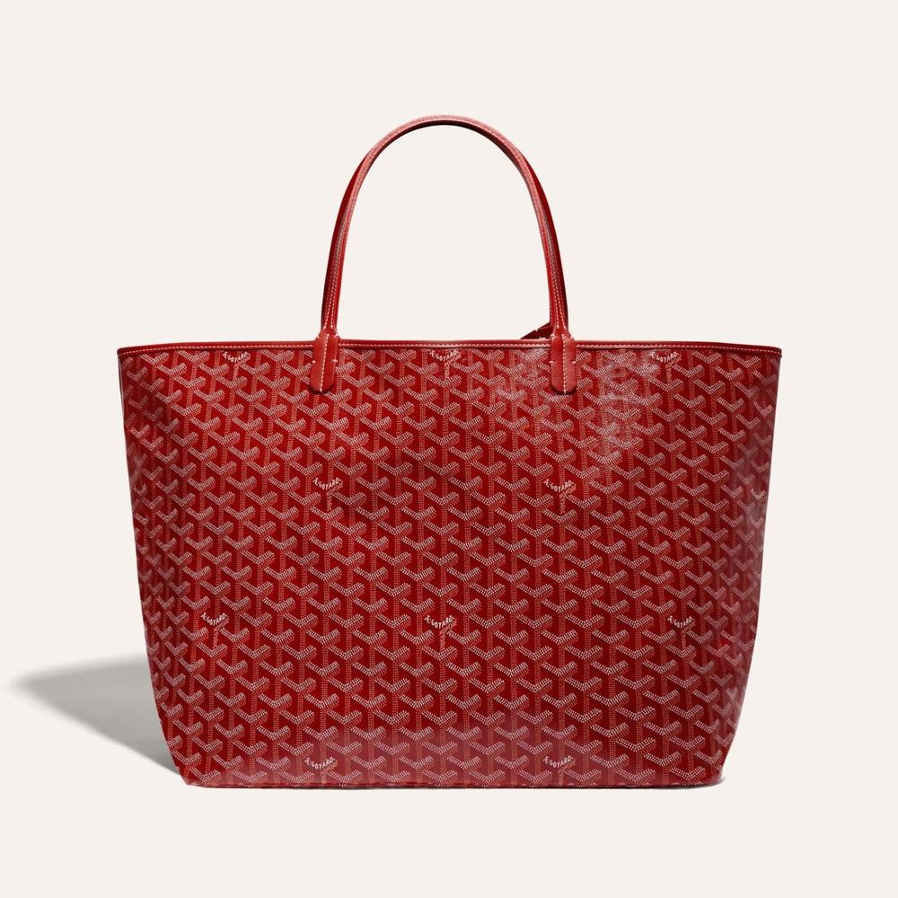 GOYARD Women Saint Louis Bag GM Red STLOUIGMLTY02CL02P