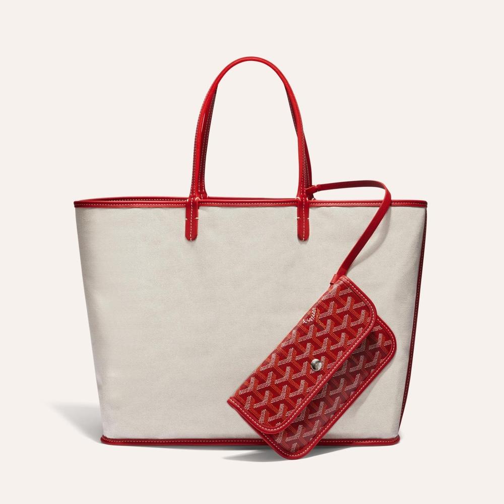 GOYARD Women Saint Louis Bag GM Red STLOUIGMLTY02CL02P