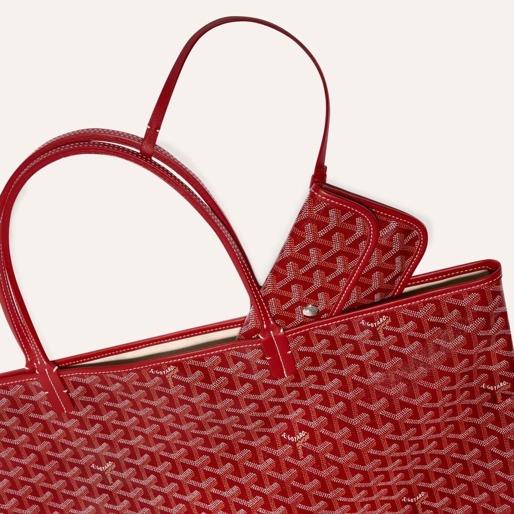 GOYARD Women Saint Louis Bag GM Red STLOUIGMLTY02CL02P