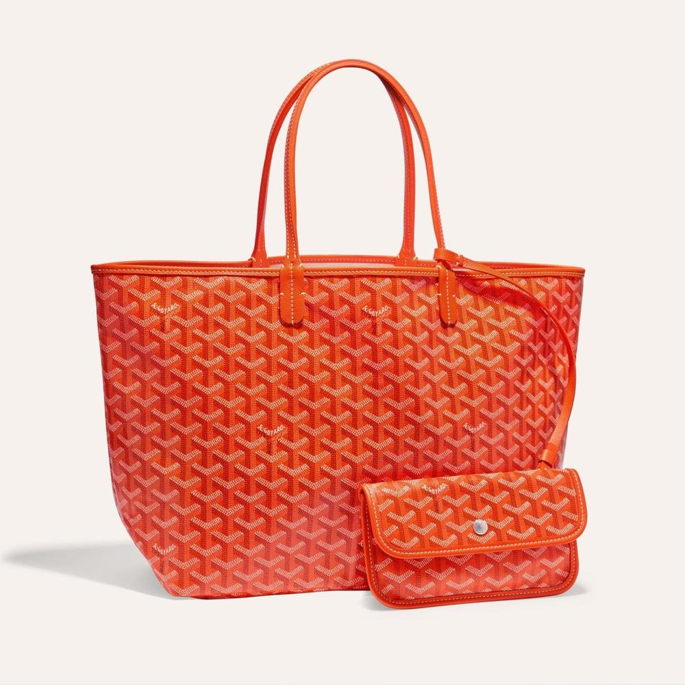 GOYARD Women Saint Louis Bag GM Orange STLOUIGMLTY07CL07P