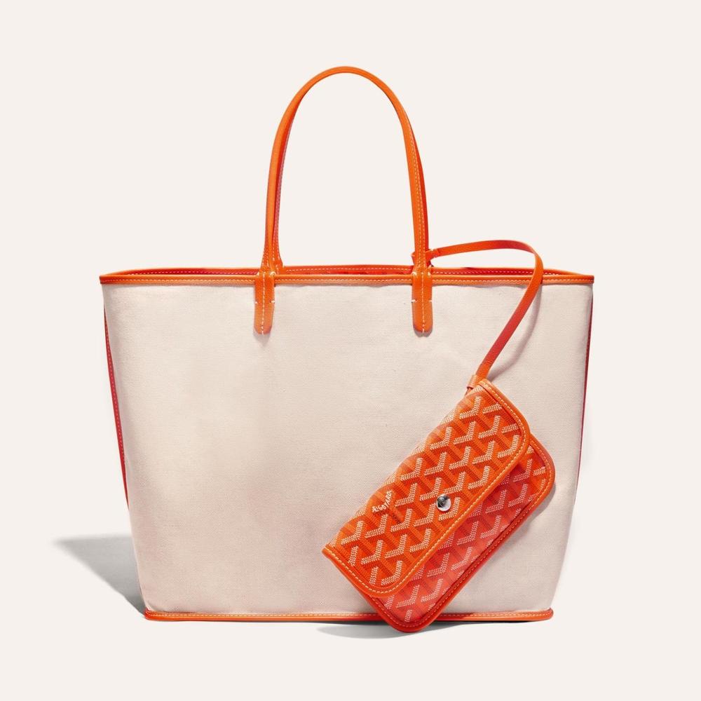 GOYARD Women Saint Louis Bag GM Orange STLOUIGMLTY07CL07P