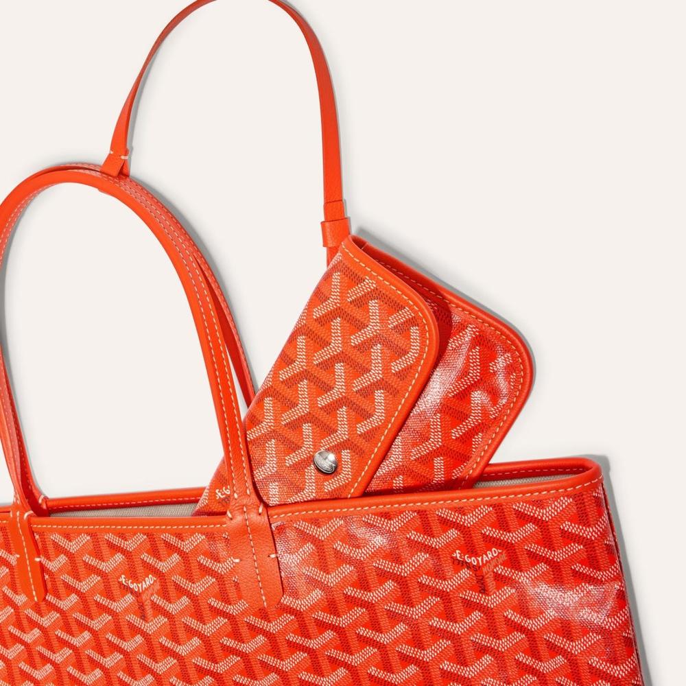 GOYARD Women Saint Louis Bag GM Orange STLOUIGMLTY07CL07P