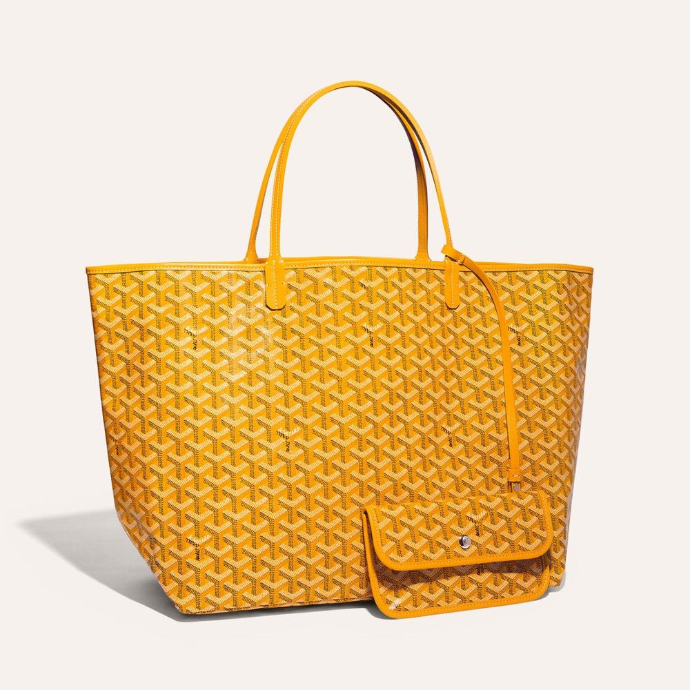 حقيبة GOYARD النسائية Saint Louis GM باللون الأصفر STLOUIGMLTY08CL08P