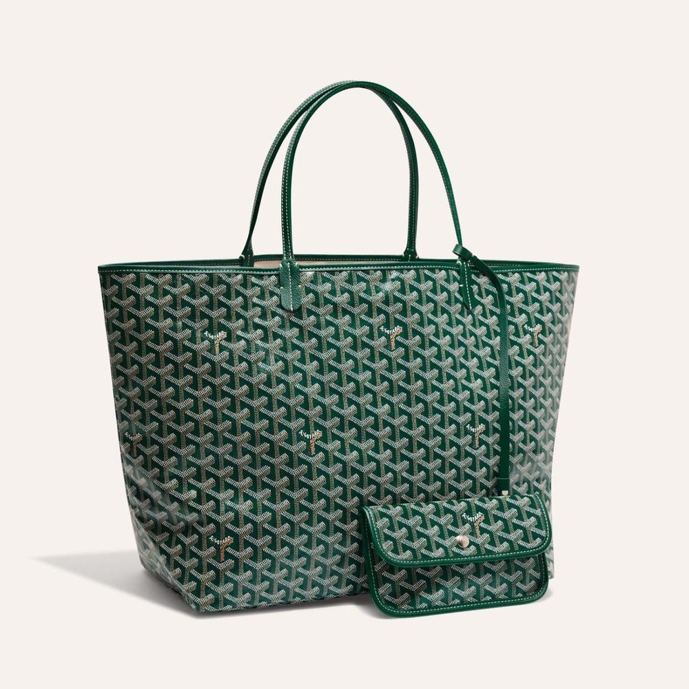 GOYARD Women Saint Louis Bag GM Green STLOUIGMLTY09CL09P